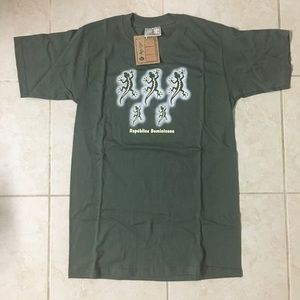 New Men’s Dominican Republic Tee Medium Green